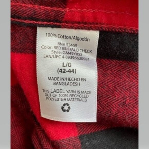 Black-n-Red Buffalo Plaid Button Down - Picture 3 of 3